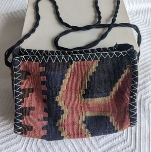 Armenian carpet shoulder bag